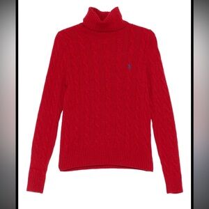 Ralph Lauren 100 lambswool woman’s Cable-knit sweater - XL
